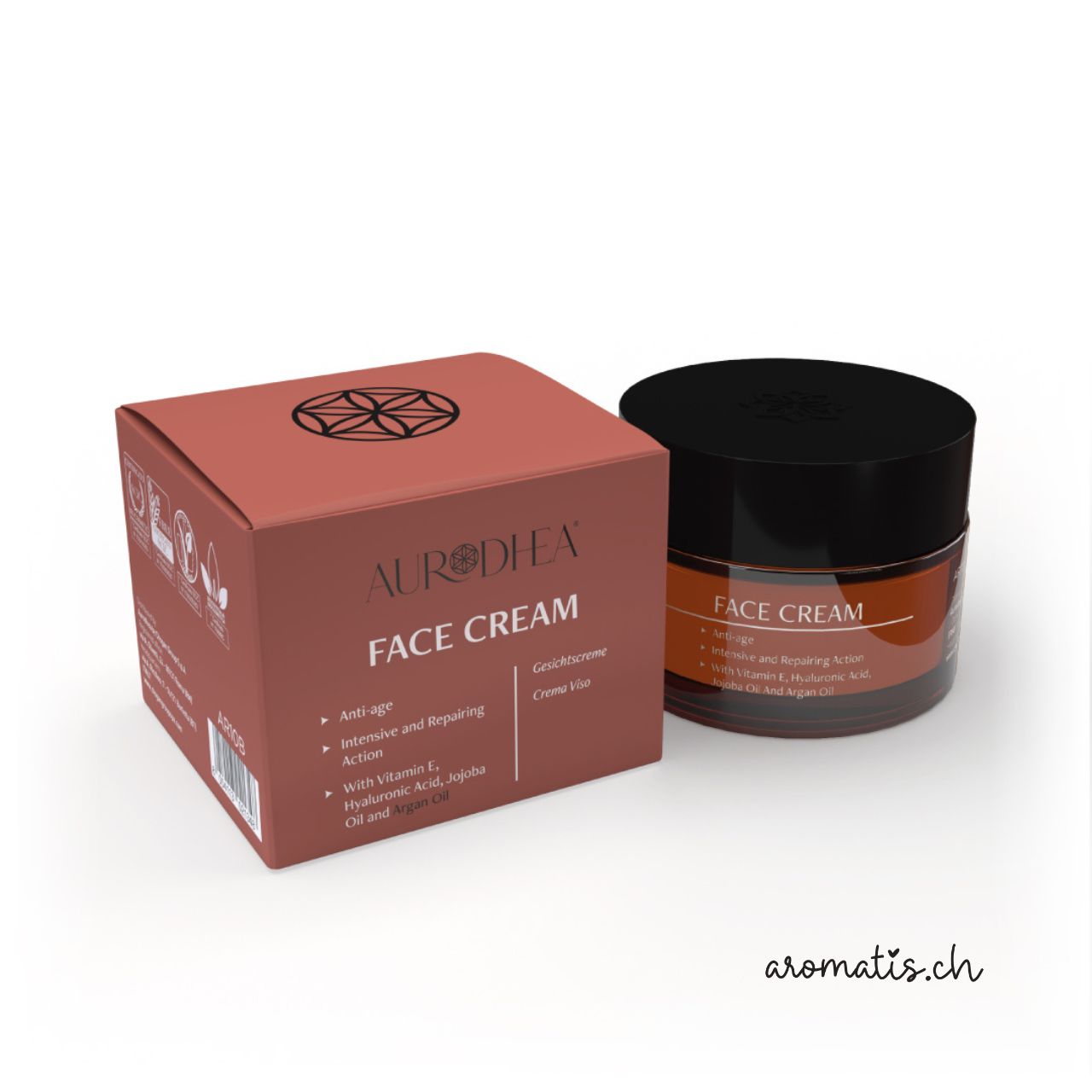 Gesichtscreme mit Arganöl