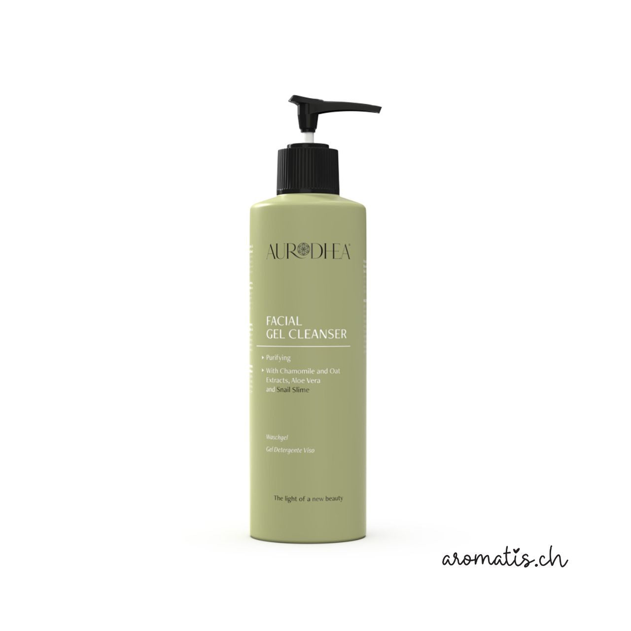 Waschgel mit Schneckenschleim