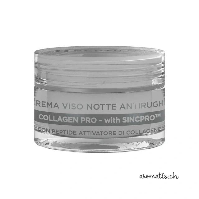 PEPTILUX Anti-Falten Nachtcreme „Collagen Pro“ mit SINCPRO™ - Peptilux - Nachtcreme - aromatis.ch