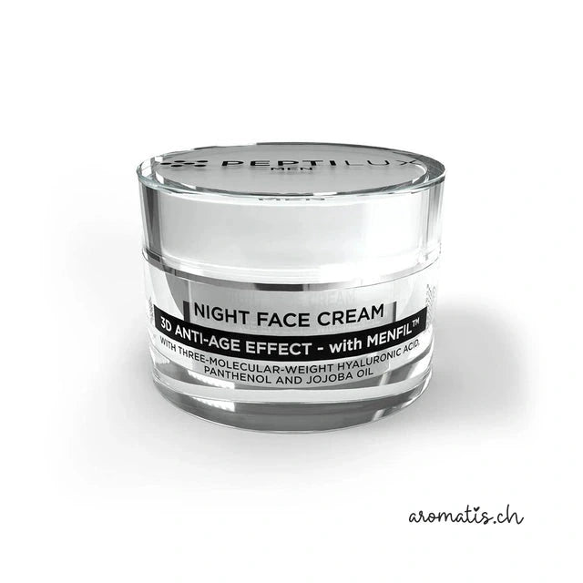Peptilux Men – Nachtcreme „3D Anti-Falten-Effekt“ mit MENFIL™ - Peptilux - Nachtcreme - aromatis.ch