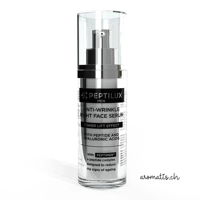 Peptilux Men – Anti-Falten Nachtserum „Power-Lift“ Effekt mit PEPTIMEN™ - Peptilux - Nachtserum - aromatis.ch
